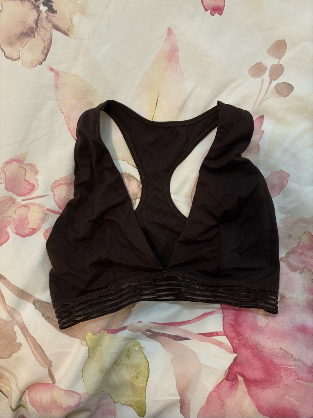 Joe Fresh Black Racerback Wireless Sports Bralette